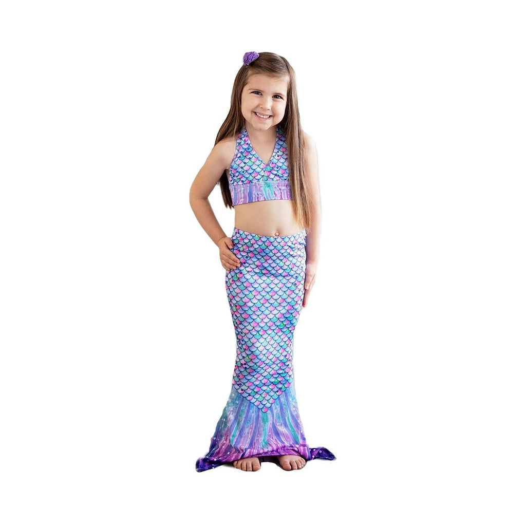 Aurora Borealis Toddler Mermaid Tail
