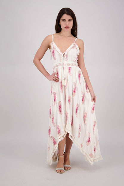 Paisley Flowy Maxi Dress