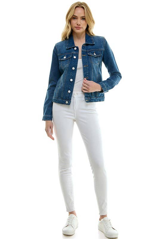 (New) Denim Jacket - Lemonade Mermaid