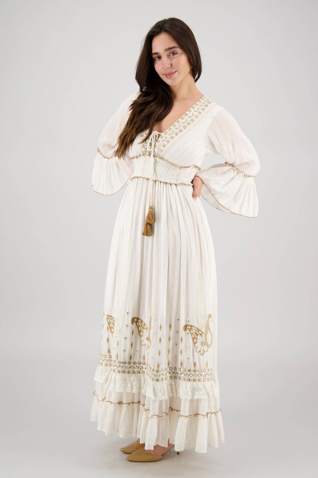 Long Sleeve Goddess Dress