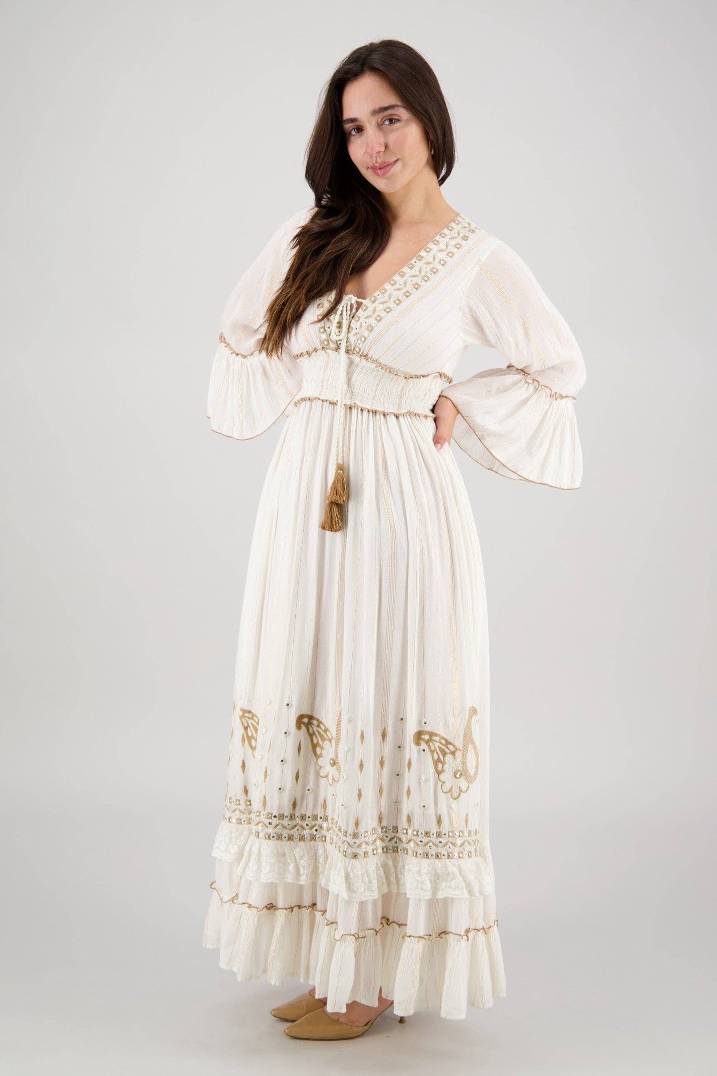 Long Sleeve Goddess Dress