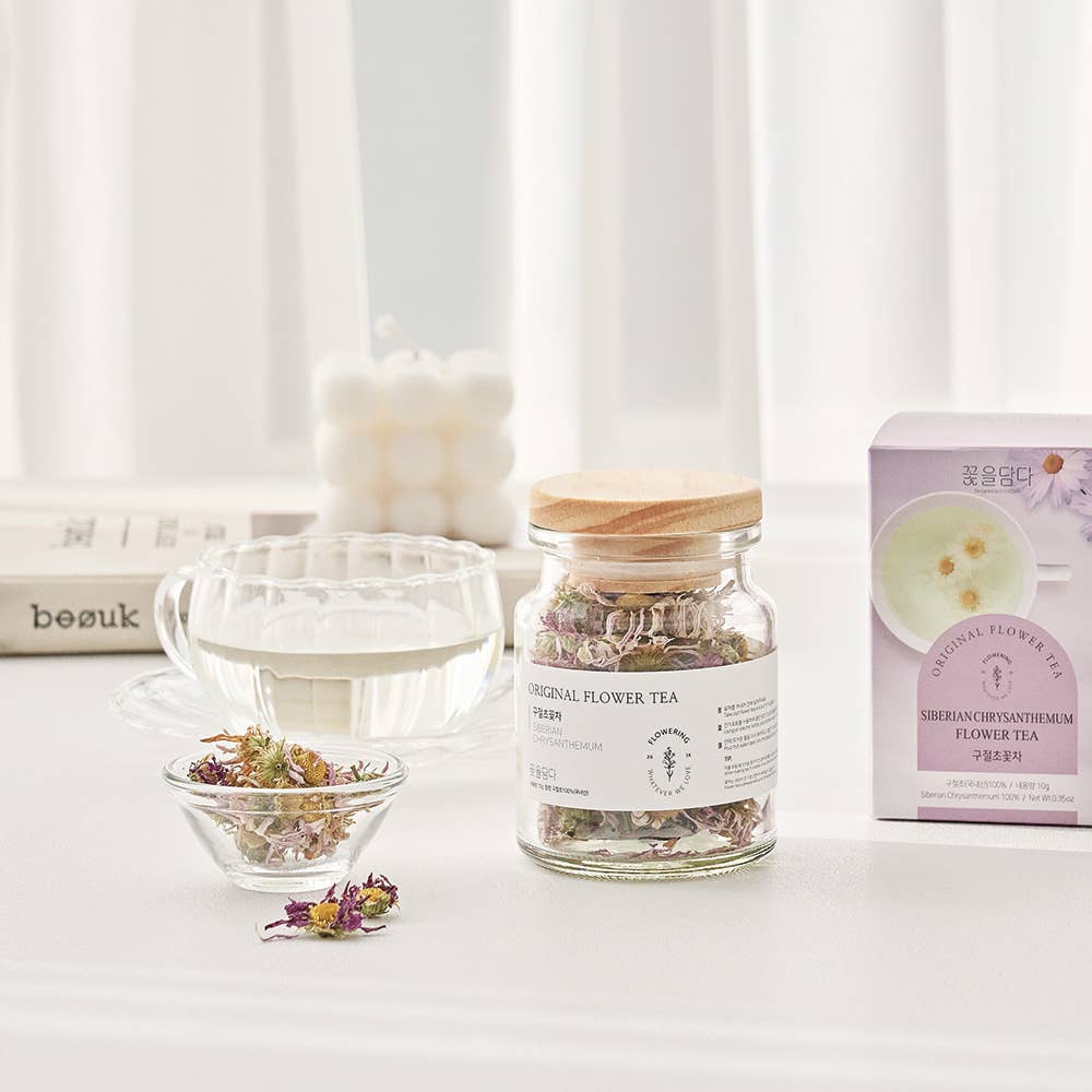 Kkokdam Flower Tea Glass Jar