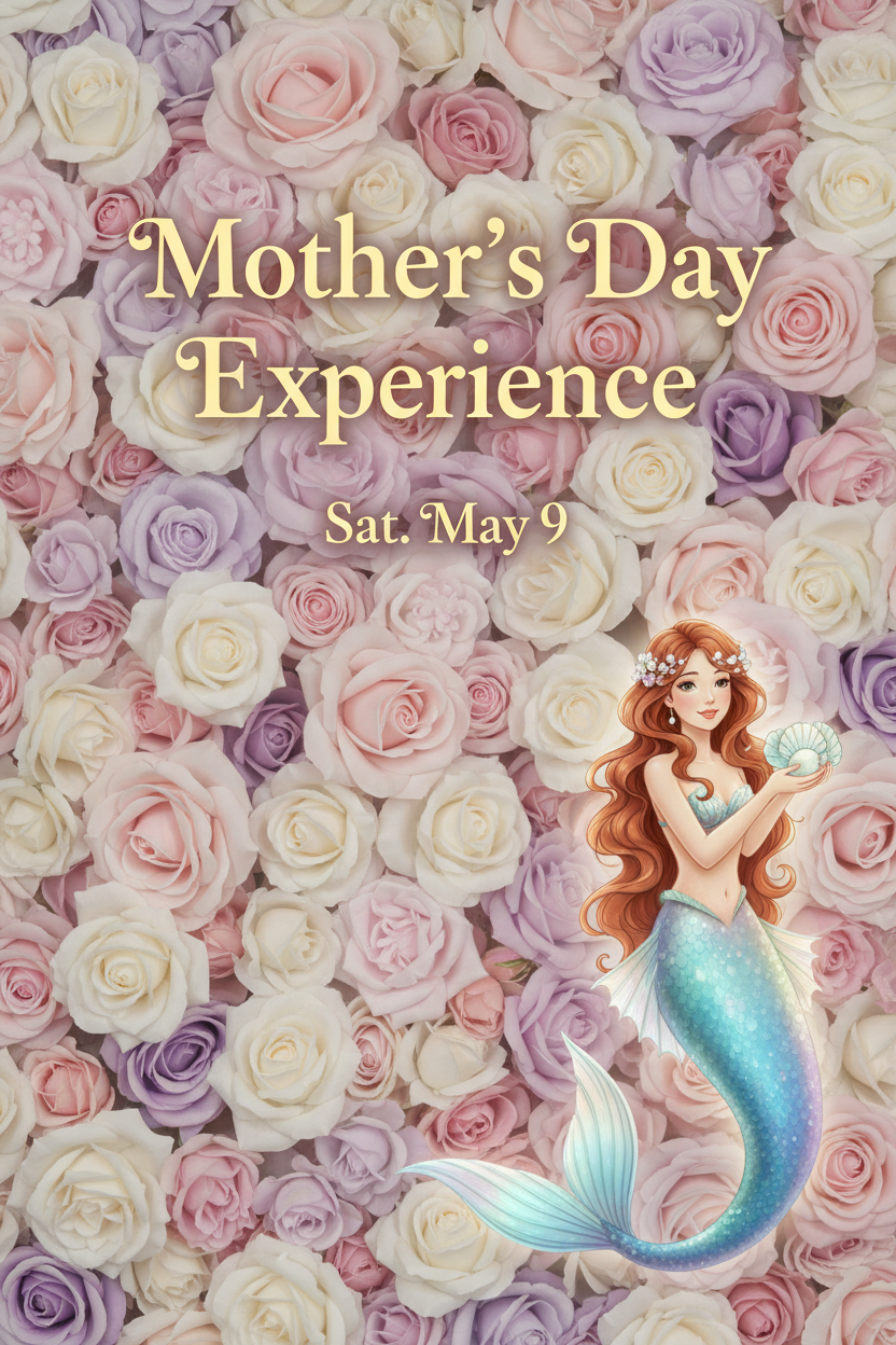 Mother's Day Experience SATURDAY MAY 9 (Day before Mother's Day)