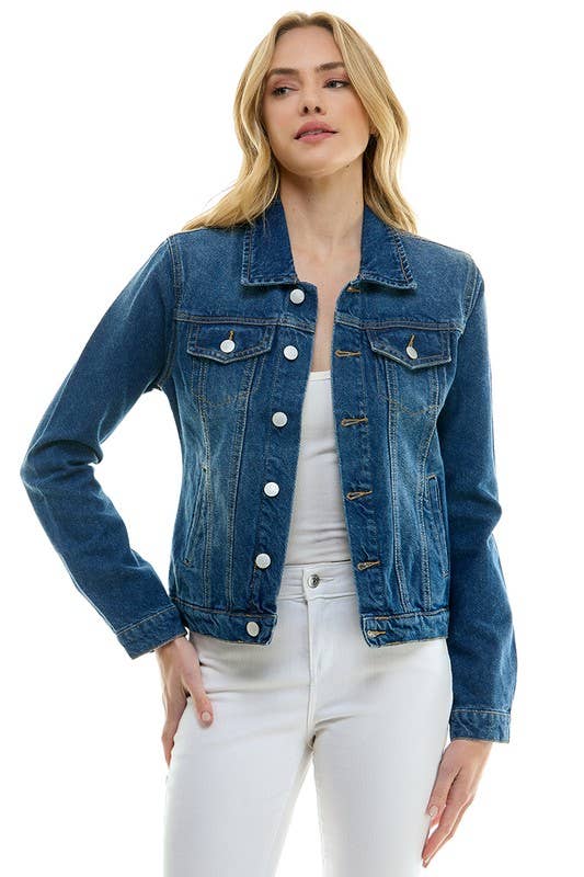 (New) Denim Jacket - Lemonade Mermaid