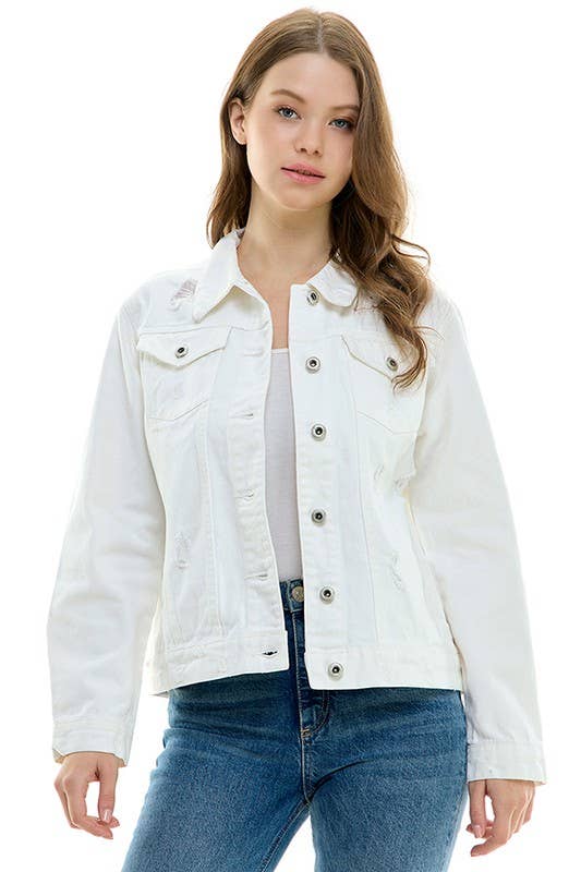 (New) Denim Jacket - Lemonade Mermaid