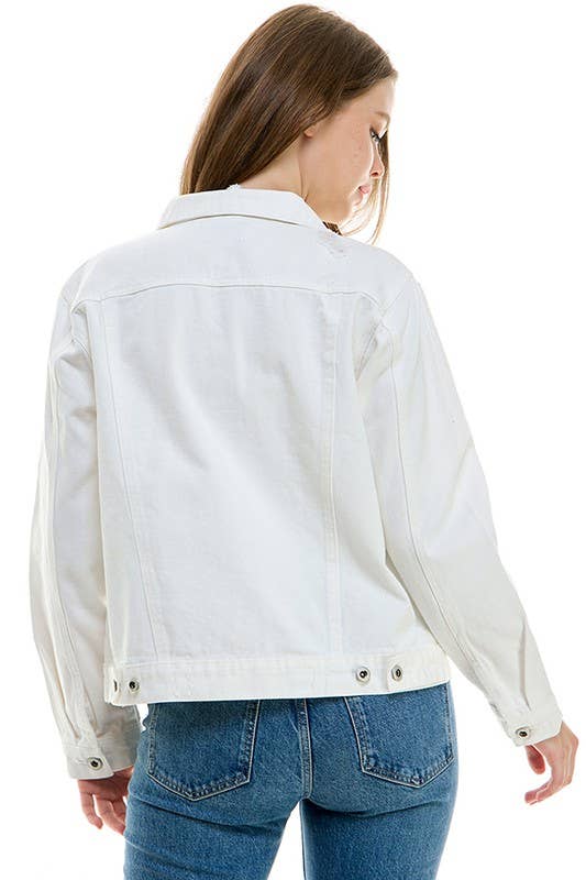 (New) Denim Jacket - Lemonade Mermaid