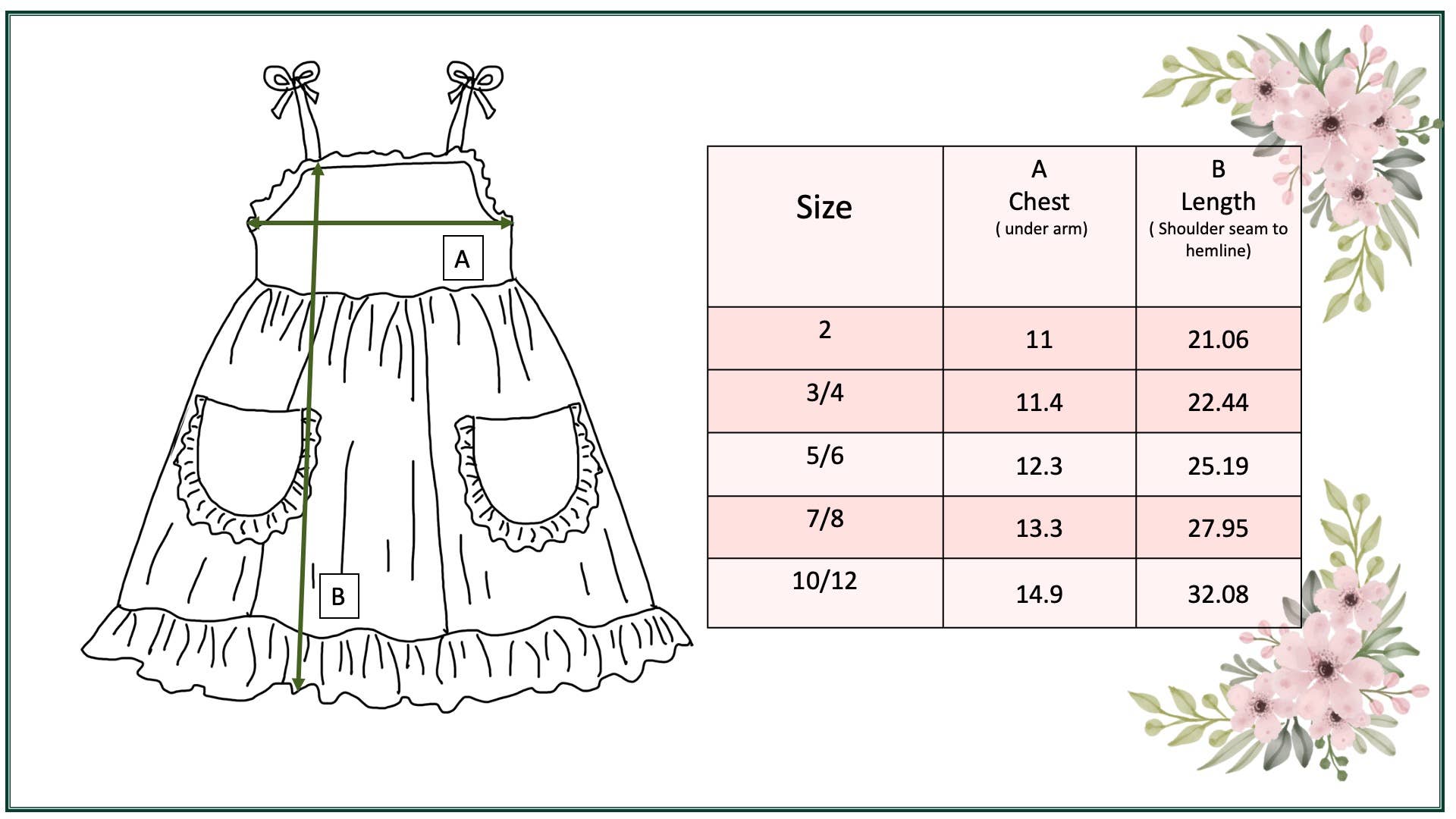 Girls' Mint Gingham Ruffle Pocket Dress - Lemonade Mermaid