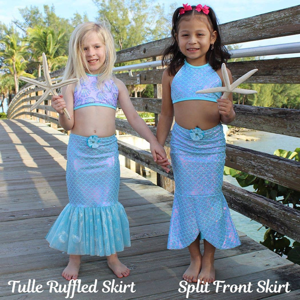 Mermaid Tail Glitter Skirt