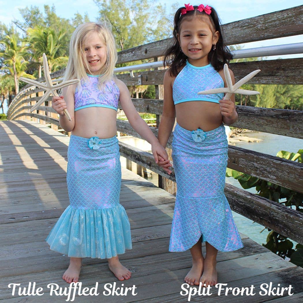 Mermaid Tail Glitter Skirt