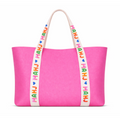 Pink Mah Jong Tote