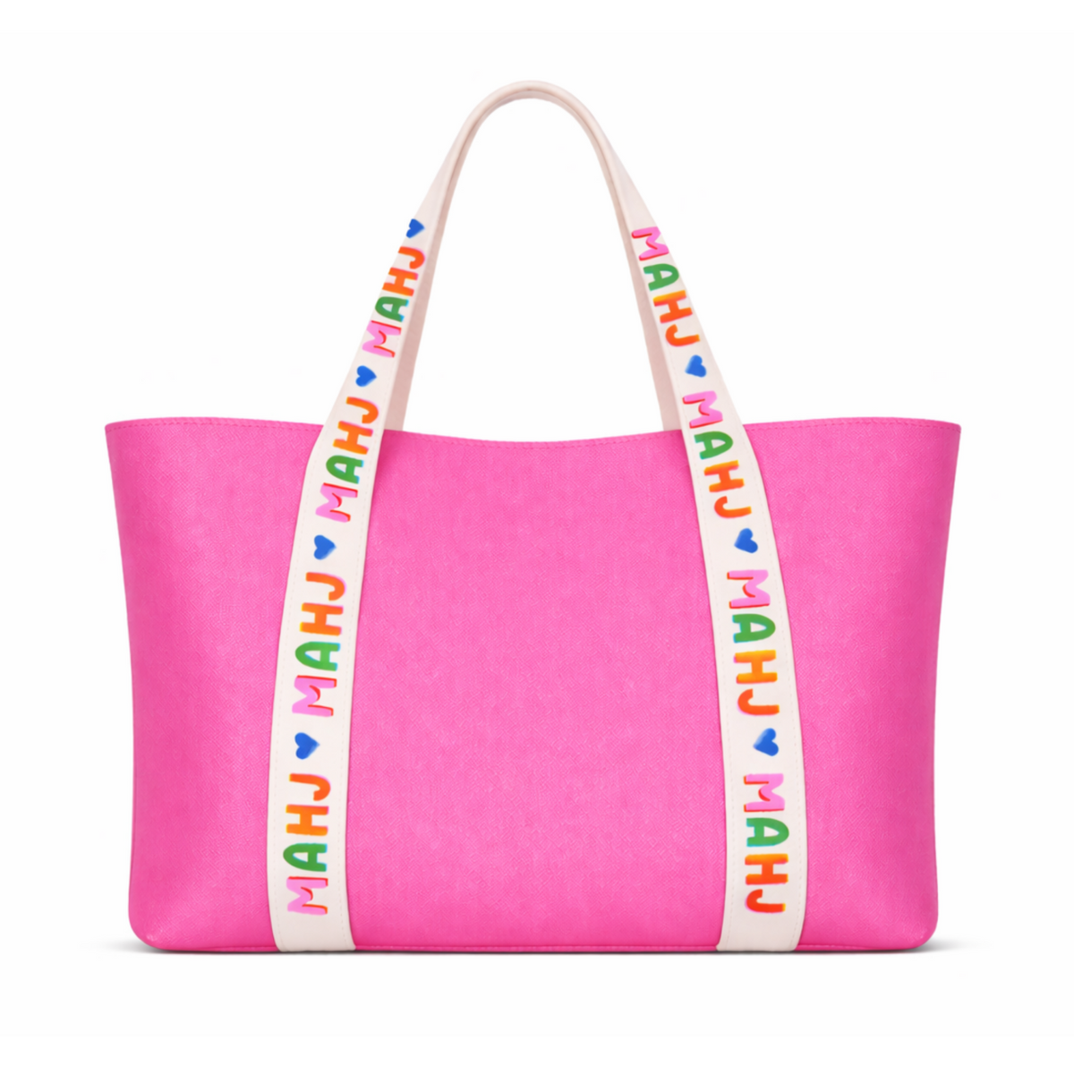 Pink Mah Jong Tote