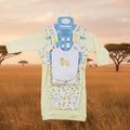 7-Pc Newborn Zebra Giraffe Set