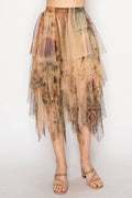 NEW: Dreamy Boho Tiered Skirt Floaty Hem