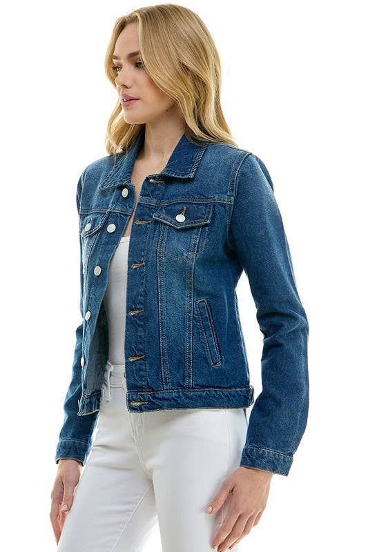(New) Denim Jacket - Lemonade Mermaid
