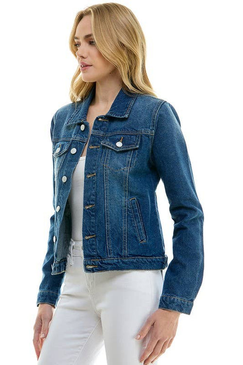 (New) Denim Jacket - Lemonade Mermaid