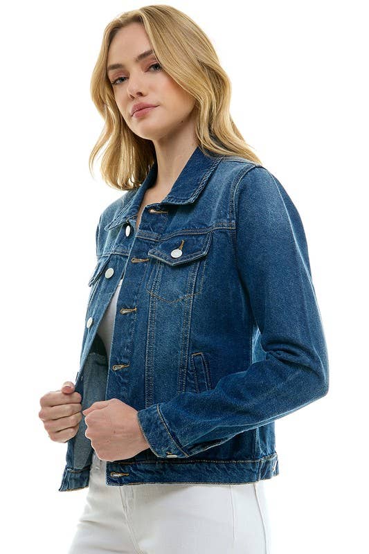(New) Denim Jacket - Lemonade Mermaid
