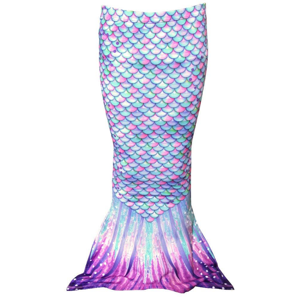 Aurora Borealis Toddler Mermaid Tail