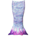 Aurora Borealis Toddler Mermaid Tail