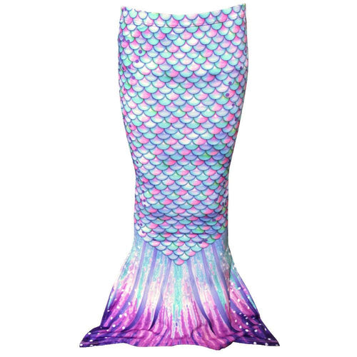 Aurora Borealis Toddler Mermaid Tail - Lemonade Mermaid