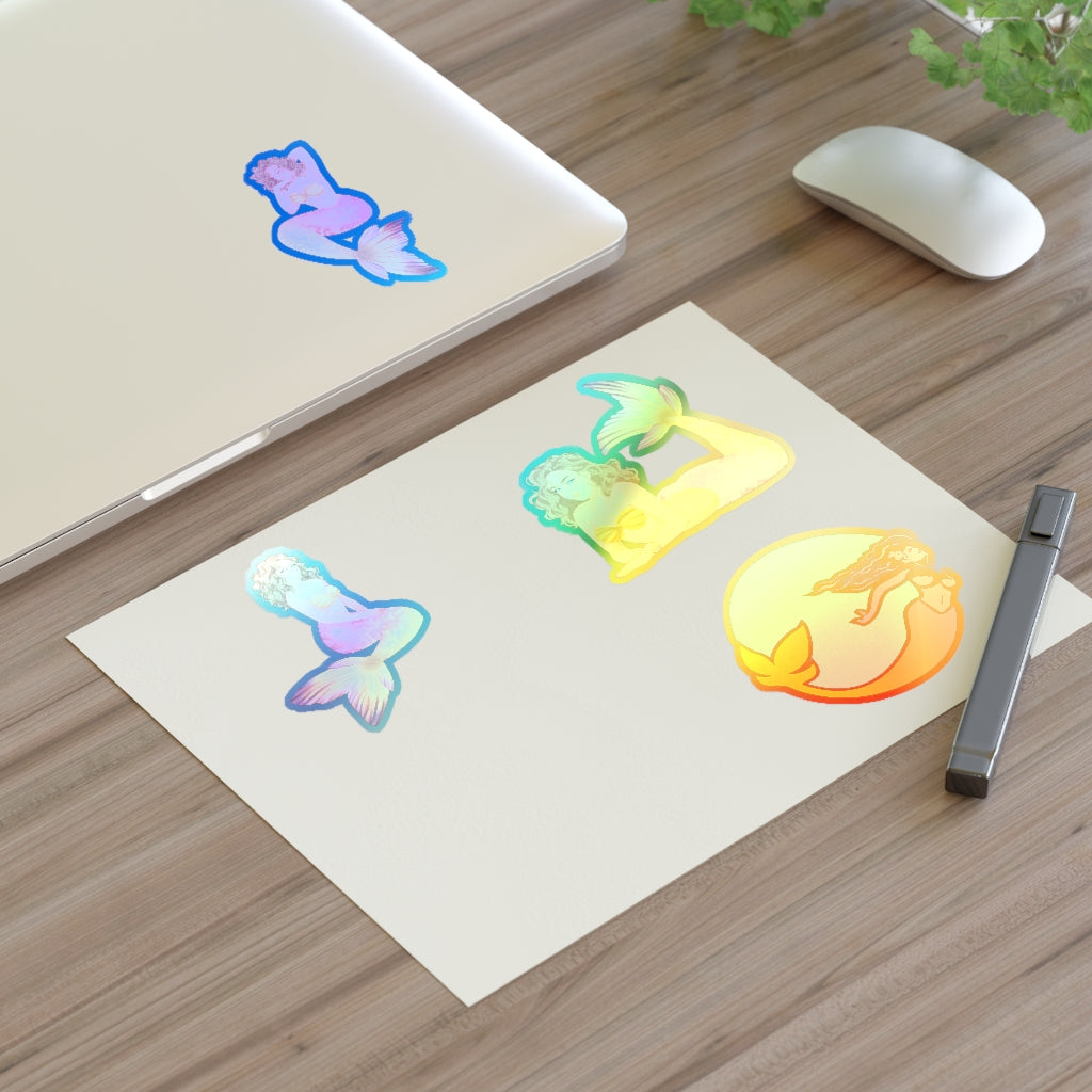 Lemonade Mermaid Sticker Sheet - Lemonade Mermaid