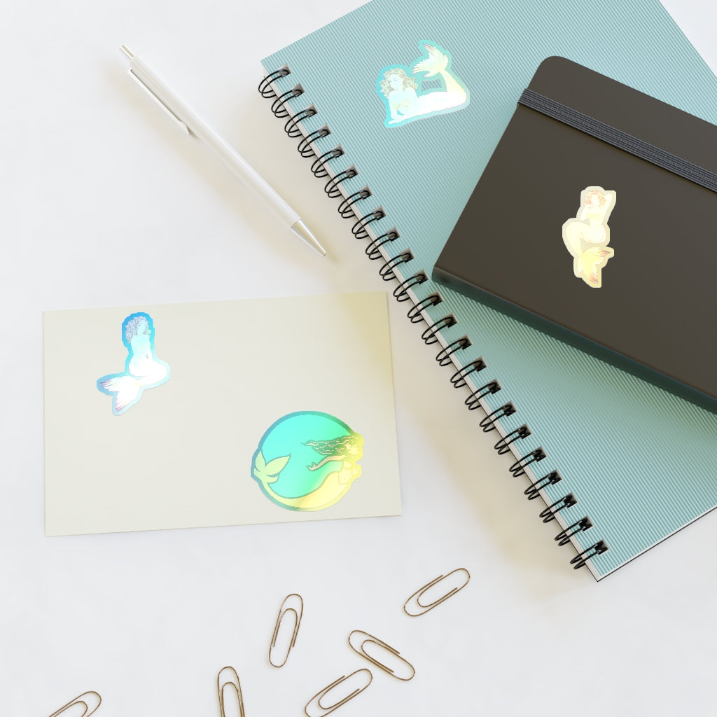 Lemonade Mermaid Sticker Sheet - Lemonade Mermaid