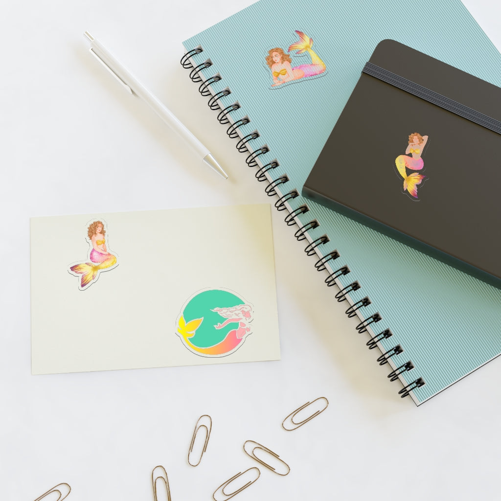 Lemonade Mermaid Sticker Sheet - Lemonade Mermaid