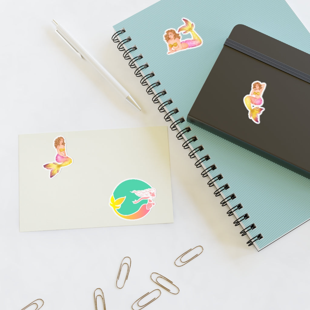 Lemonade Mermaid Sticker Sheet - Lemonade Mermaid