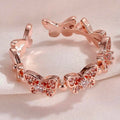 Fairy Butterfly Ring (Pink or Silver) - Lemonade Mermaid