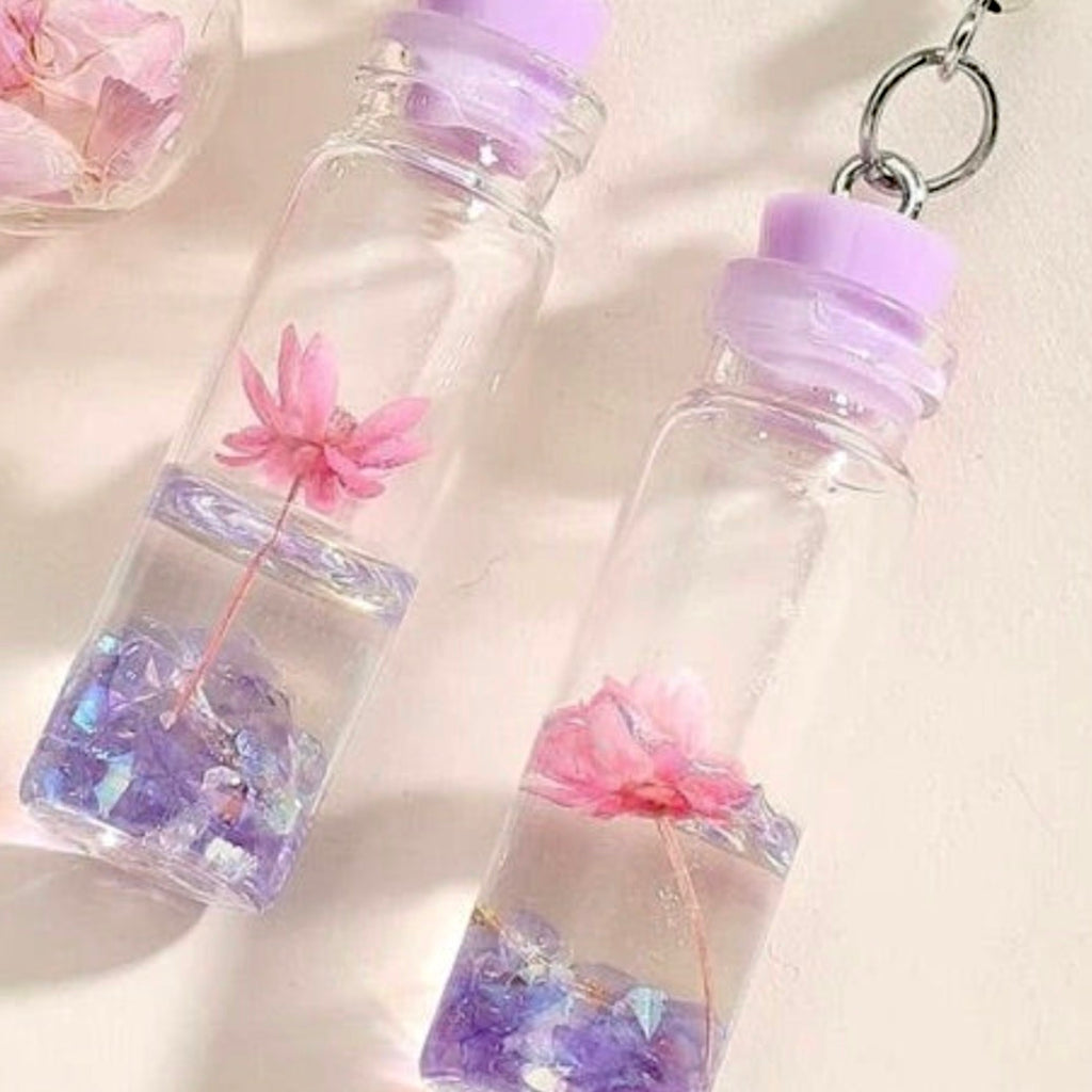 Glass Charm Fairy Earrings (2 styles) - Lemonade Mermaid